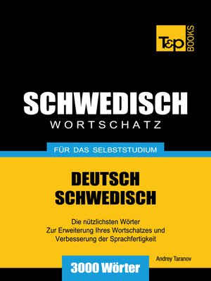 cover image of Deutsch-Schwedischer Wortschatz für das Selbststudium
